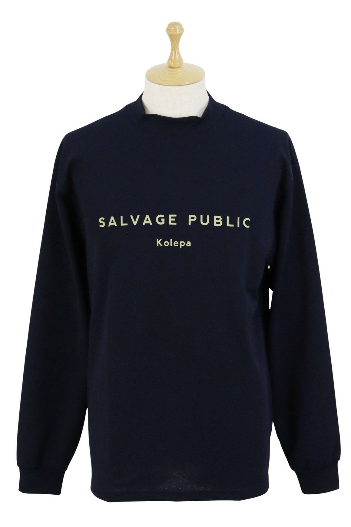 サルベージパブリックコレパのハイネックシャツ 