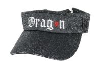 美品　Dance With Dragonセット　ゴルフ　ポロシャツ　サンバイザー DANCE WITH DRAGON ダンスウィズドラゴン サンバイザー ピンク系