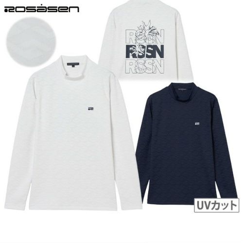 ROSASEN 2025年新作ゴルフシャツ Rosasen ハイネックシャツ メンズ ロサーセン ROSASEN 2025 秋冬