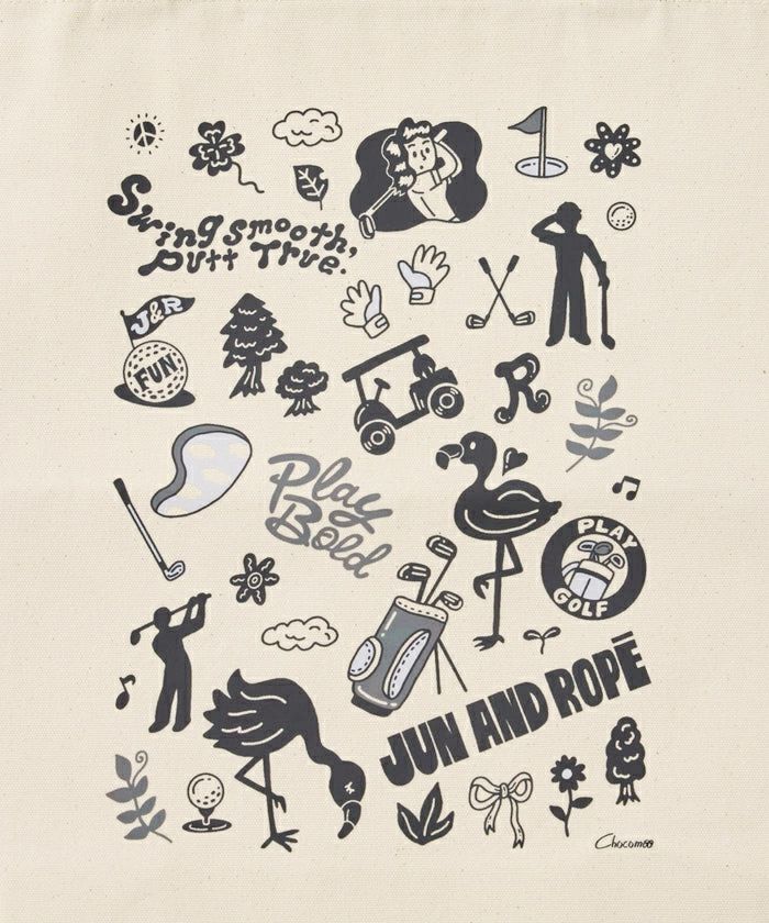 ジュンアンドロペのトートバッグ