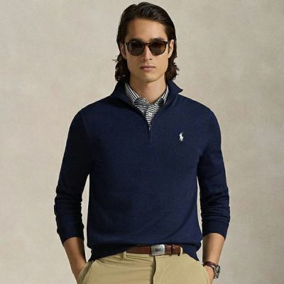 ポロラルフローレン　RLX　長袖ポロシャツ　ネイビー　ゴルフ　Lサイズ ポロ ゴルフ｜アールエルエックス POLO GOLF｜RLX GOLF （POLO