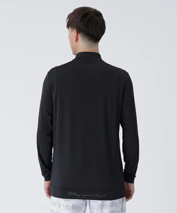 ピンのポロシャツ