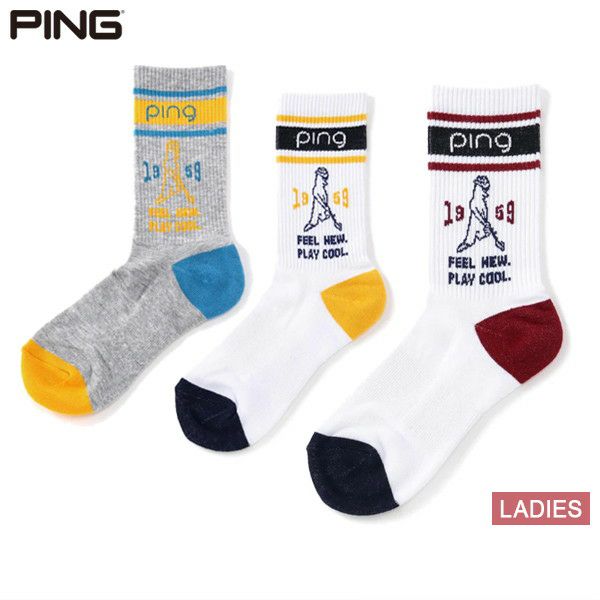 ピンのソックス