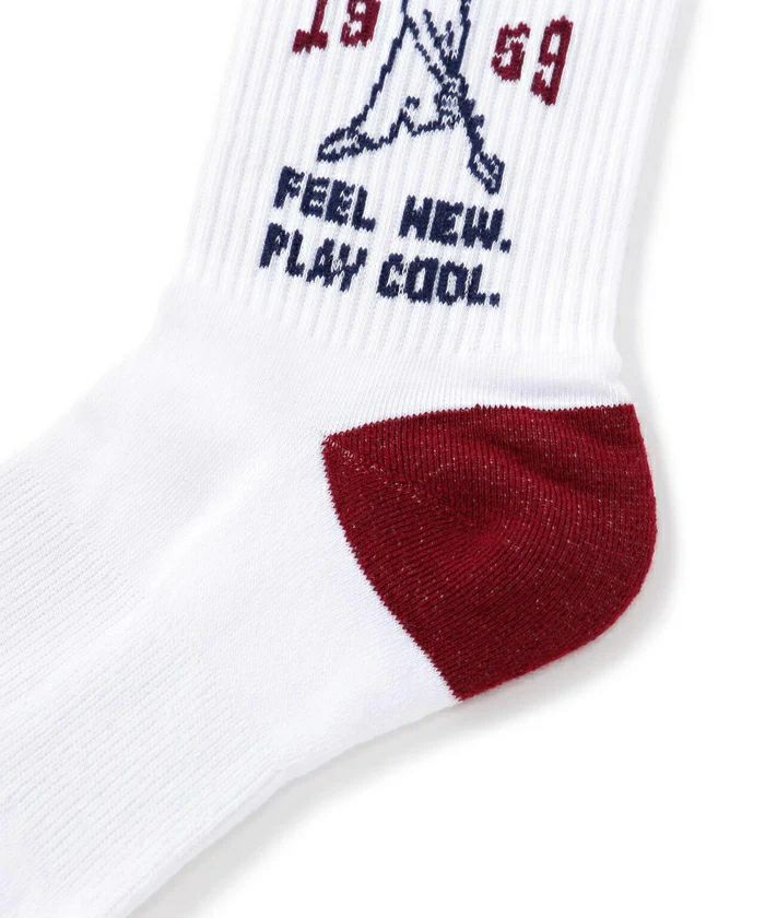 ピンのソックス