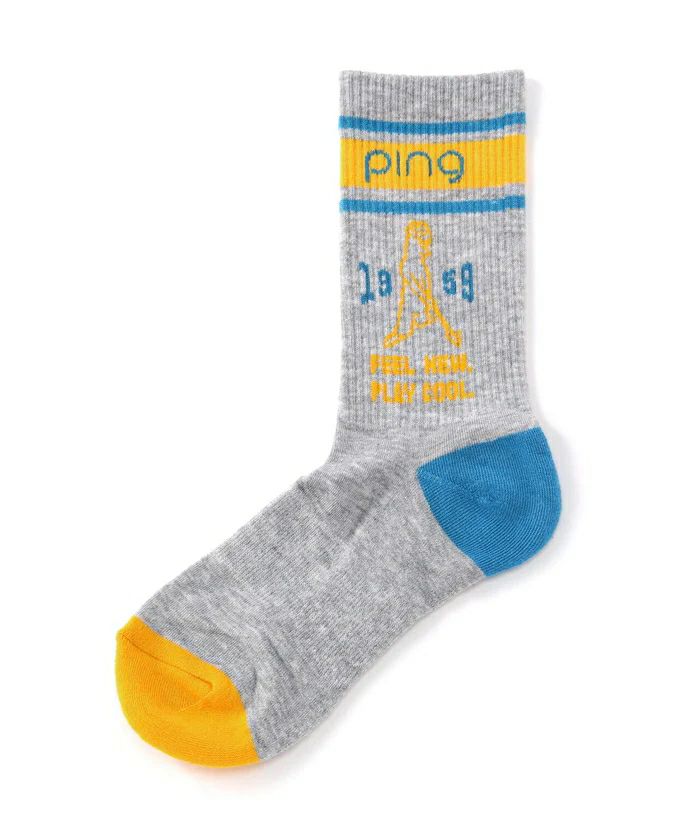 ピンのソックス