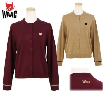 カーディガン レディース ワック WAAC 日本正規品 2025 秋冬