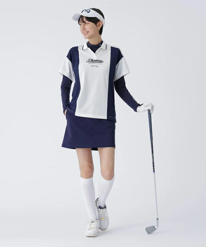 ピンのポロシャツ＆インナーシャツ