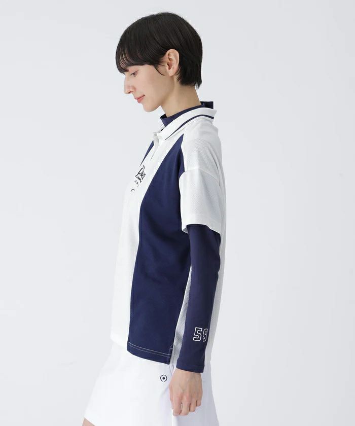 ピンのポロシャツ＆インナーシャツ