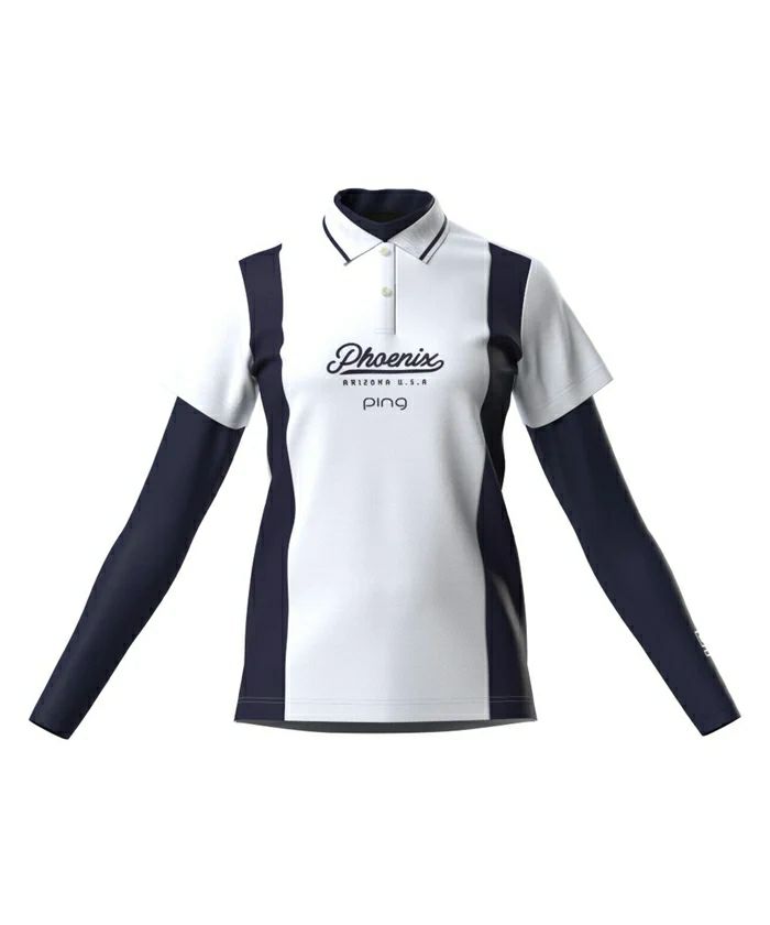 ピンのポロシャツ＆インナーシャツ