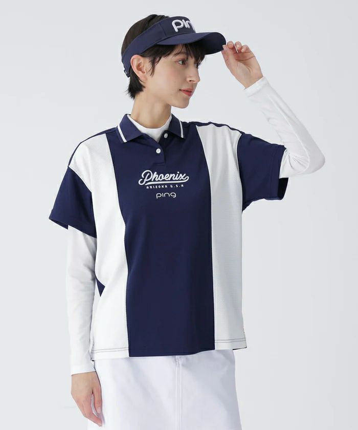 ピンのポロシャツ＆インナーシャツ