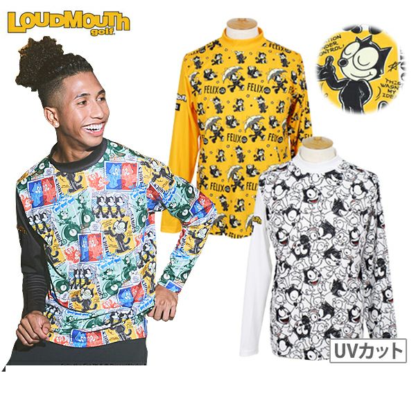 ラウドマウスゴルフのハイネックシャツ