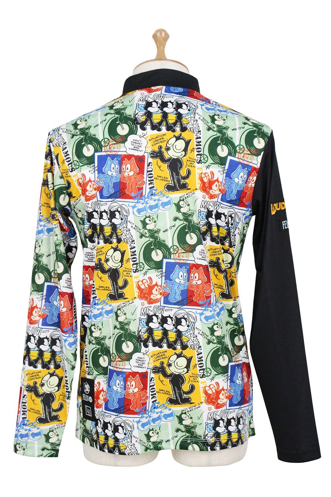 ラウドマウスゴルフのハイネックシャツ