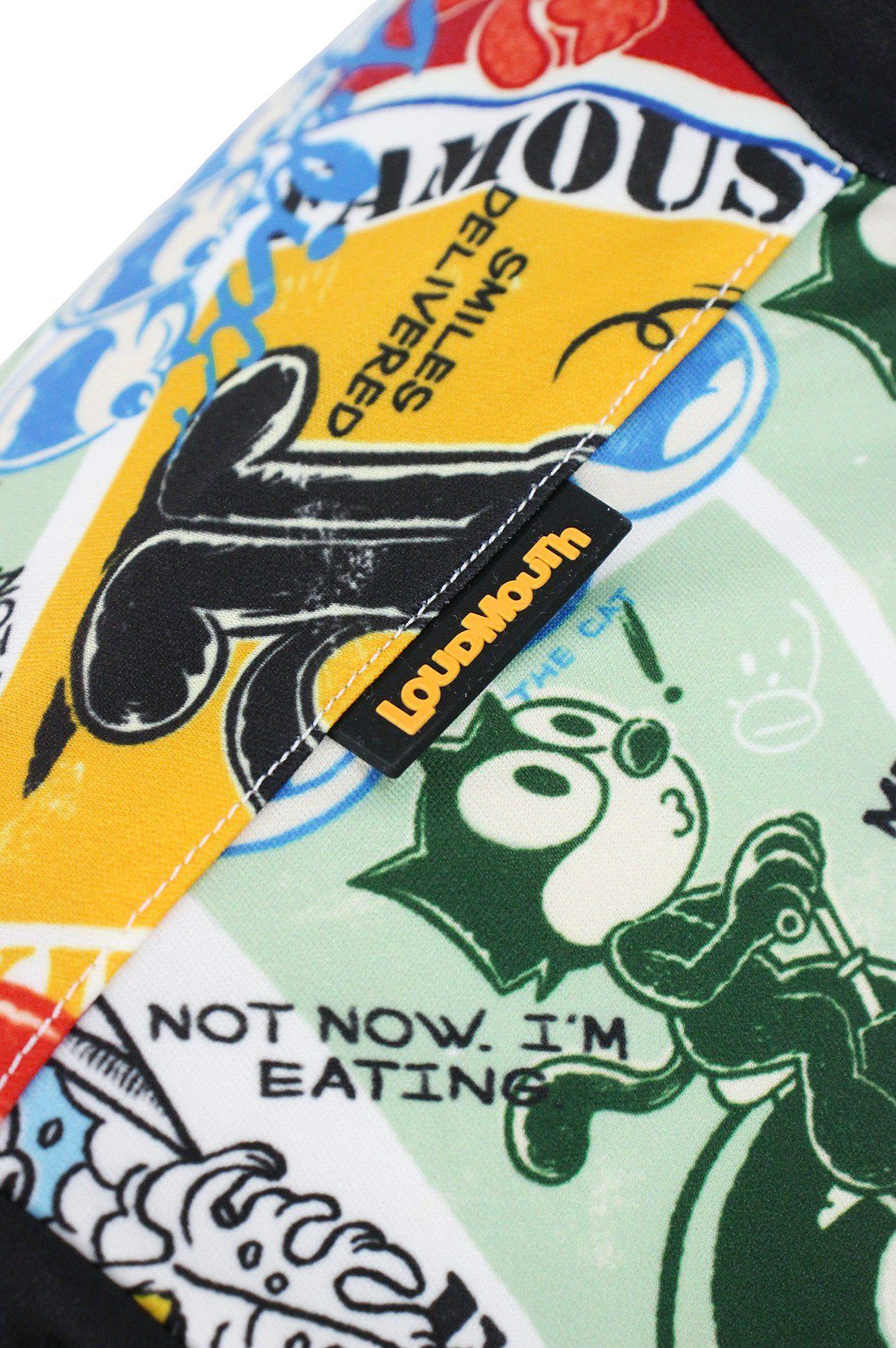 ラウドマウスゴルフのハイネックシャツ