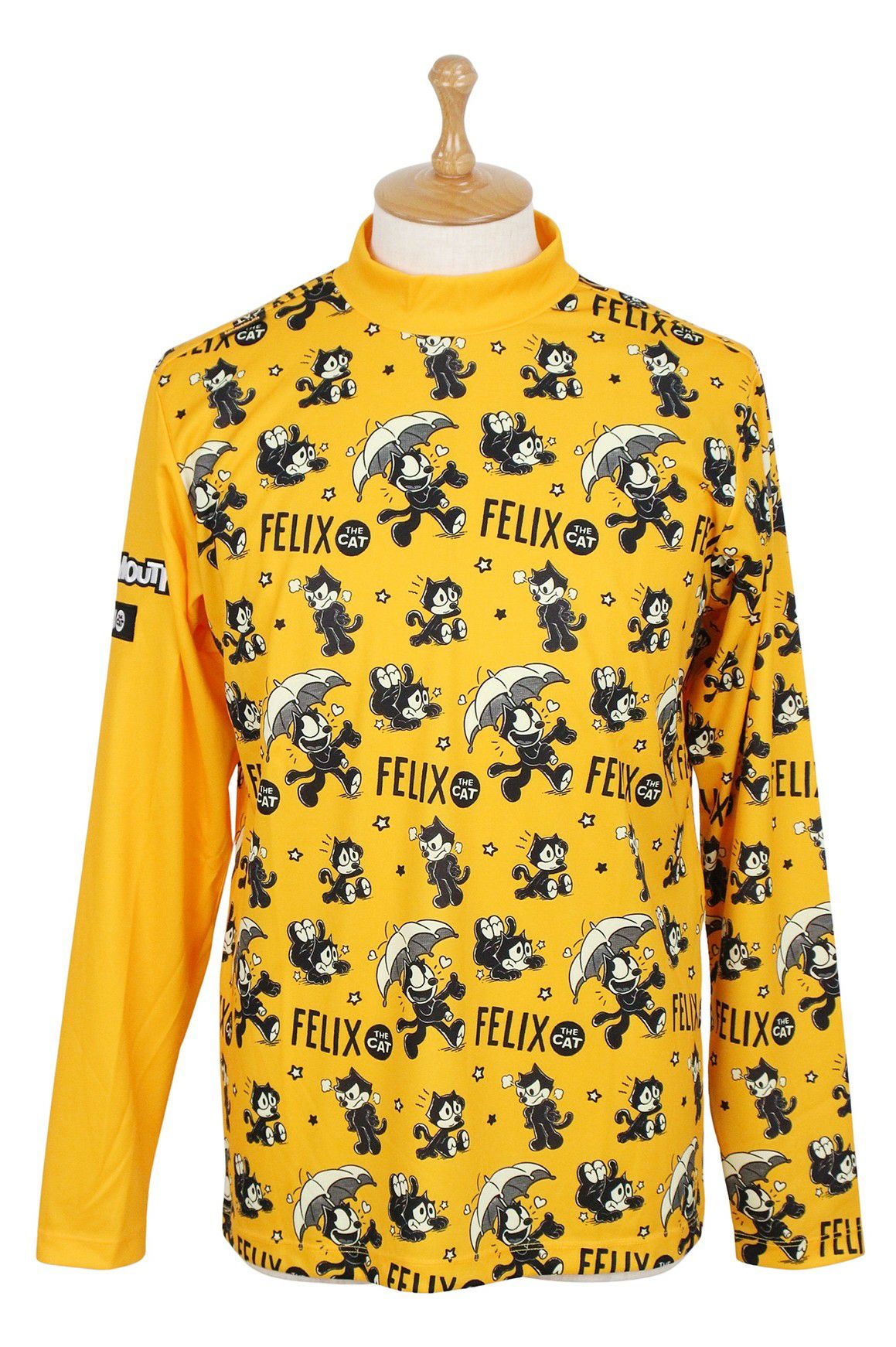 ラウドマウスゴルフのハイネックシャツ