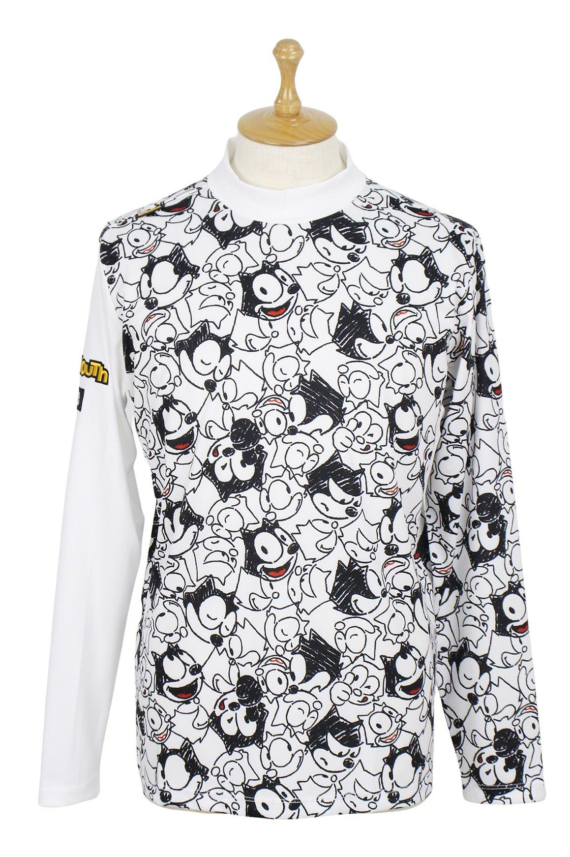 ラウドマウスゴルフのハイネックシャツ