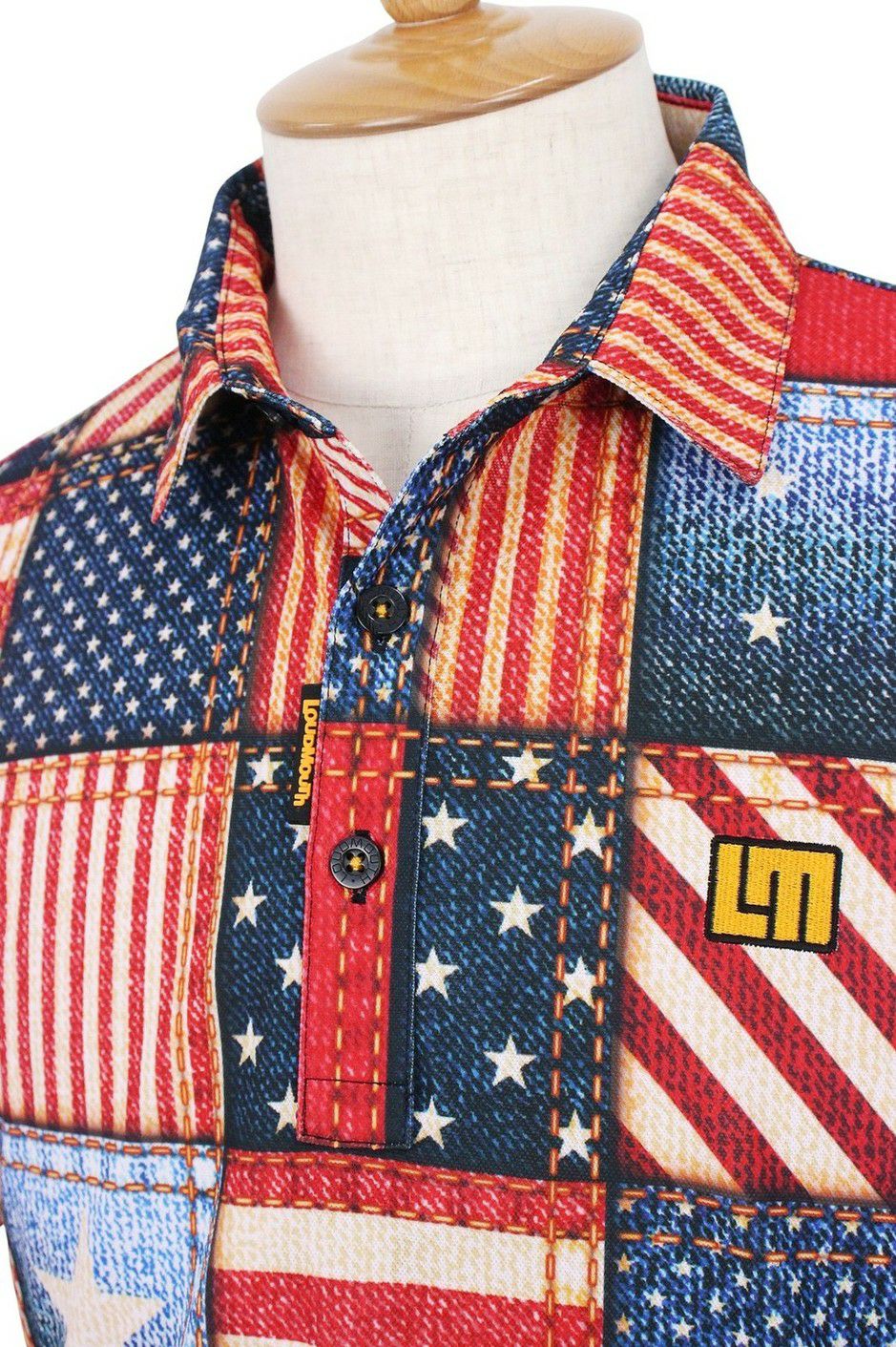 ラウドマウスゴルフのポロシャツ