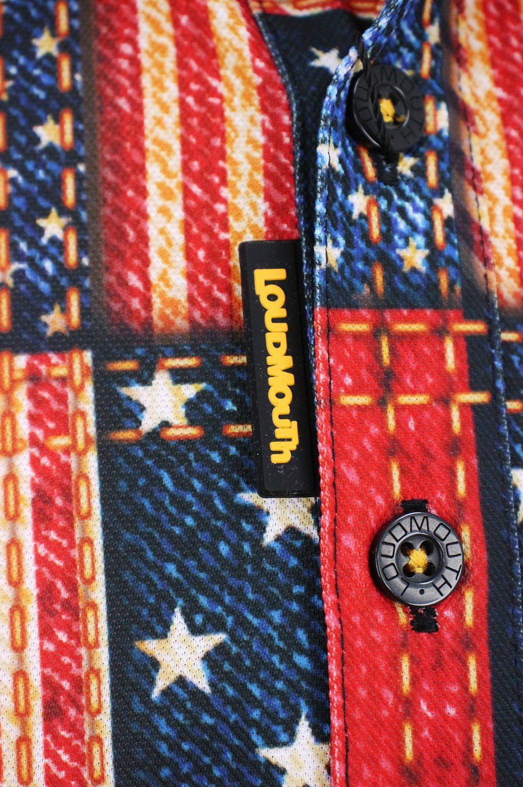 ラウドマウスゴルフのポロシャツ