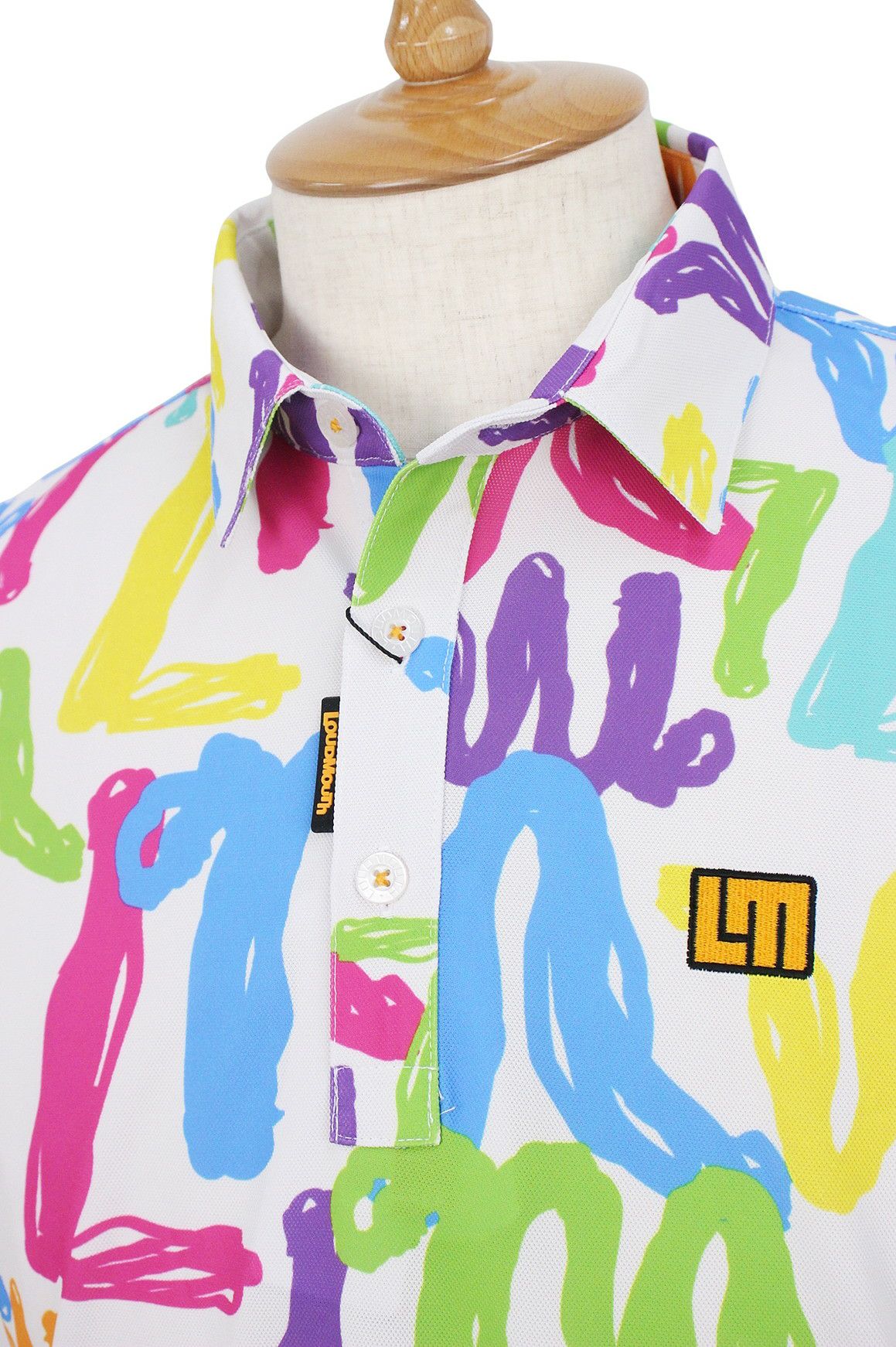 ラウドマウスゴルフのポロシャツ