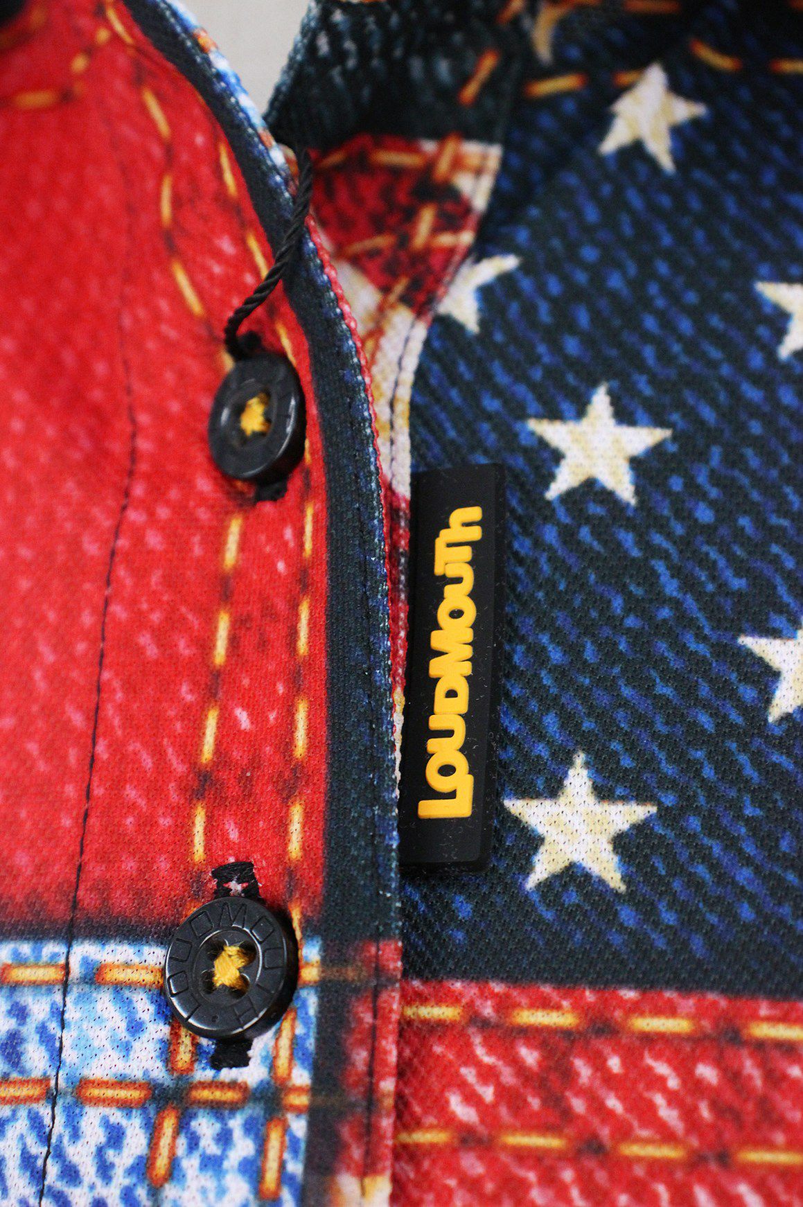 ラウドマウスゴルフのポロシャツ