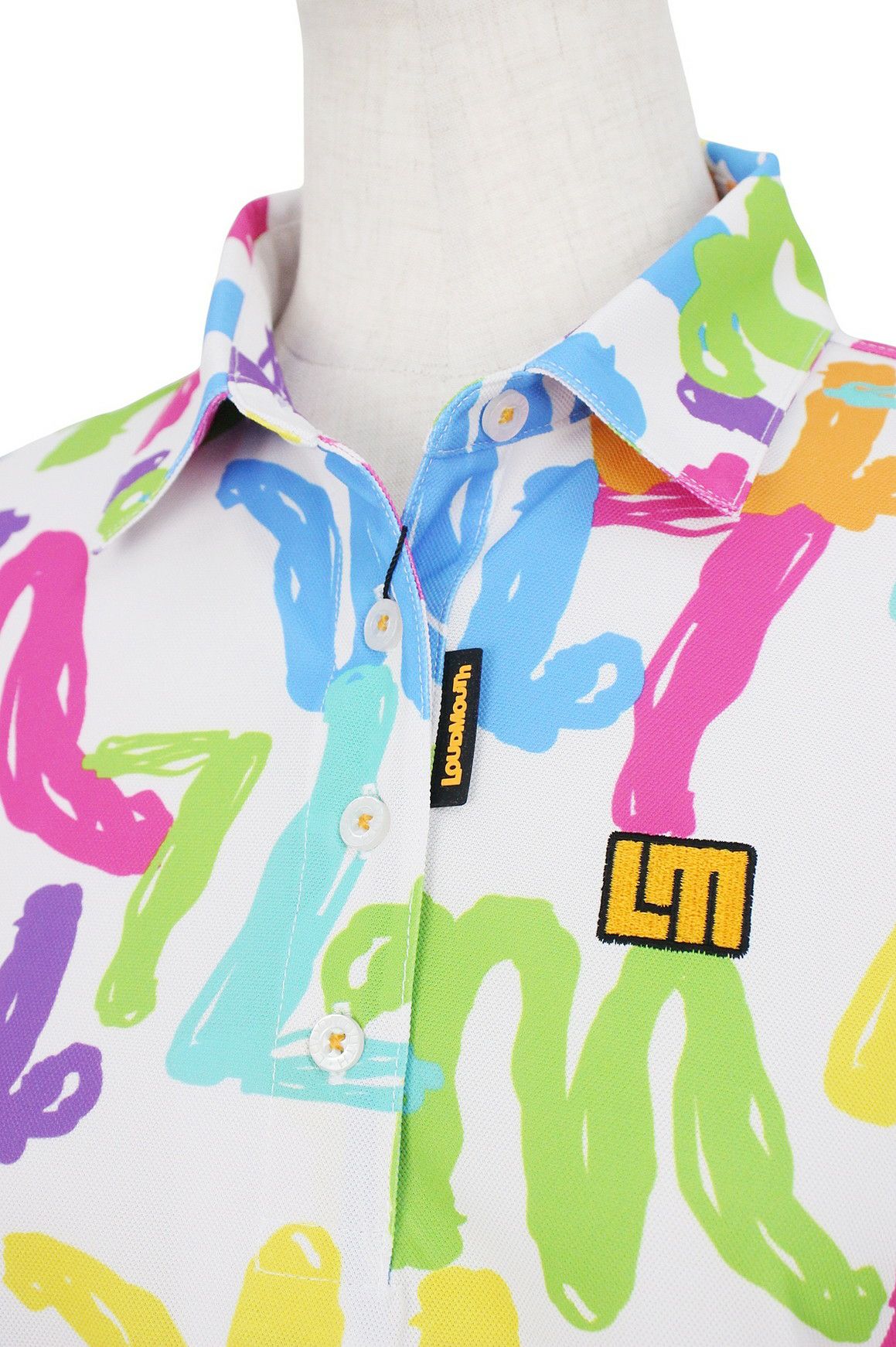 ラウドマウスゴルフのポロシャツ