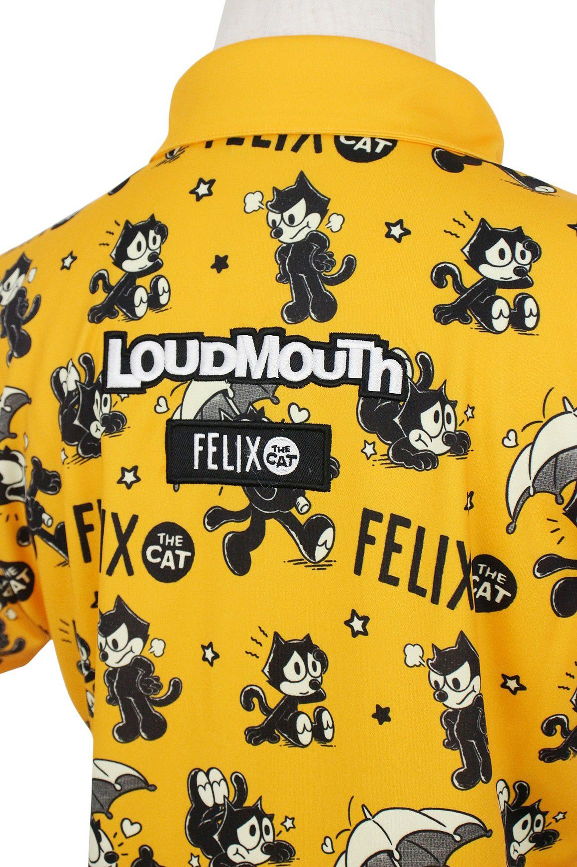 ラウドマウスゴルフのポロシャツ