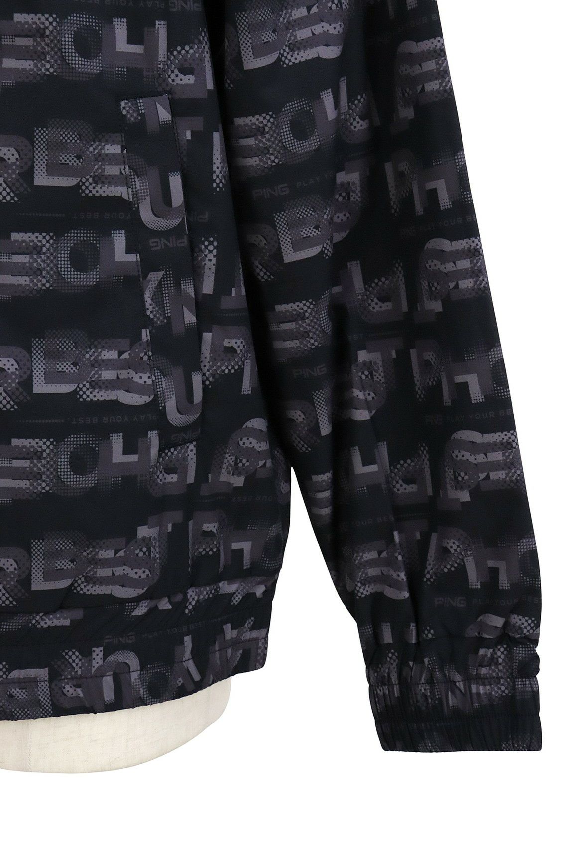 ピンのブルゾン