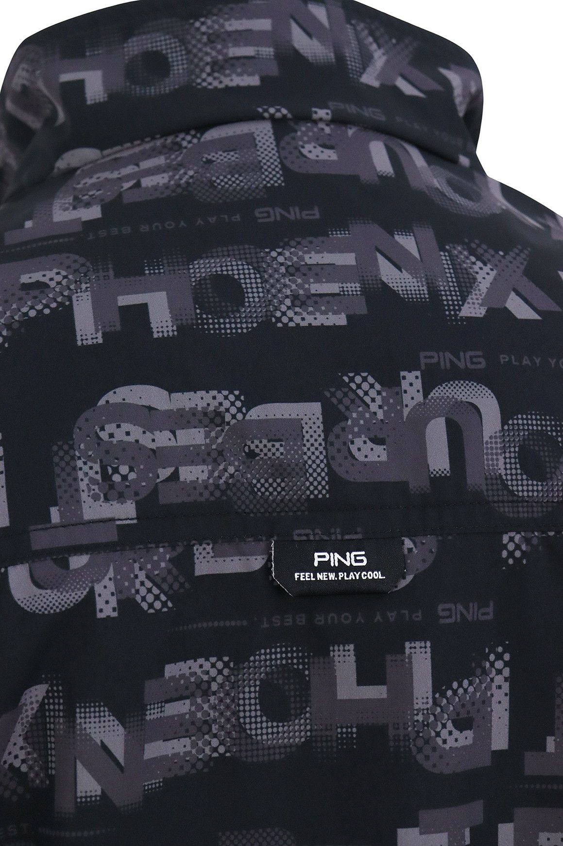 ピンのブルゾン