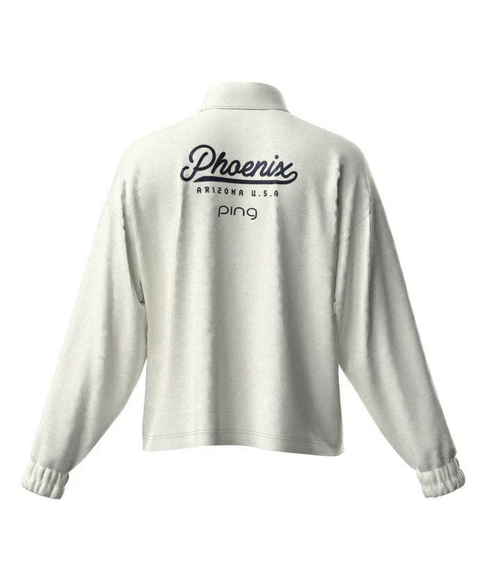 ピンのポロシャツ