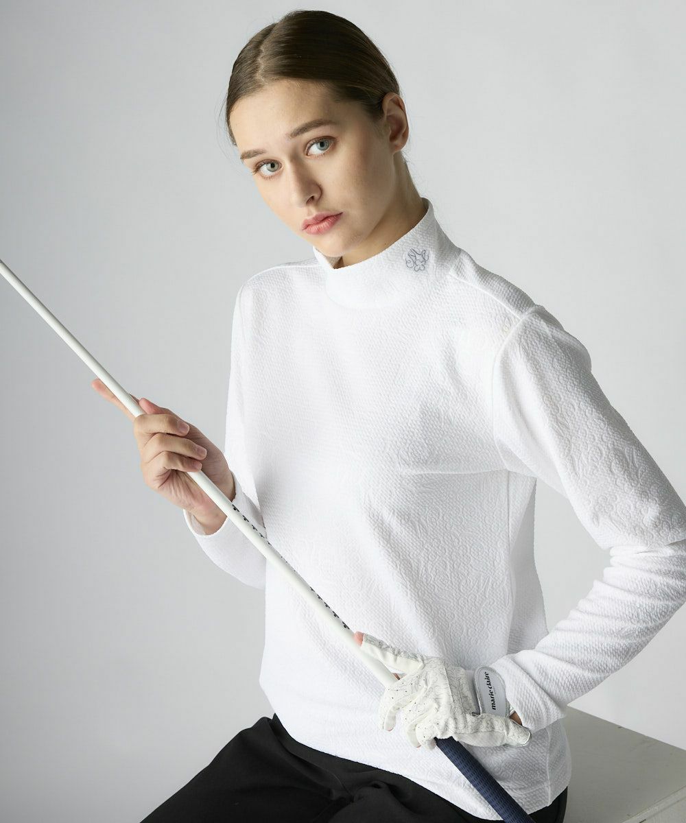 マリ・クレールスポールのハイネックシャツ