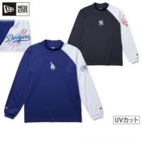 ☆NEW ERA☆ネイビー ハイネック/ゴルフウェア NEW ERA GOLF［ニューエラゴルフ］HighCollar L/S Warm Tee/長袖