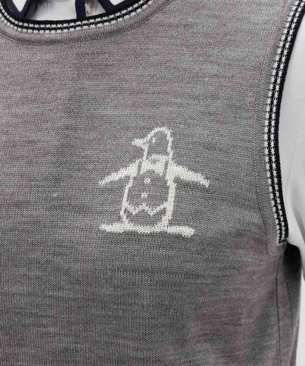 マンシングウェアのニットベスト