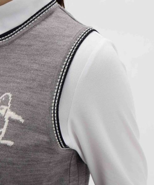 ニットベスト レディース マンシングウェア Munsingwear 2025