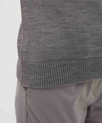 マンシング　レディース ベスト グレー　LL ニットベスト レディース マンシングウェア Munsingwear 2025 秋冬