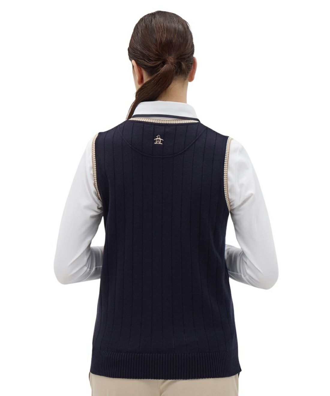 マンシングウェアのニットベスト