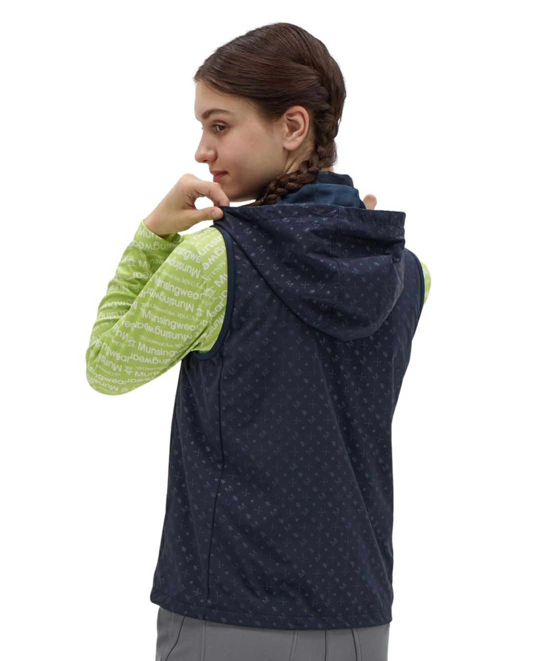 ベスト レディース マンシングウェア Munsingwear 秋冬 新作 ゴルフ