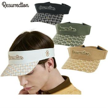 レザレクション ポロシャツ ハーフパンツ バイザー バンダナパターン