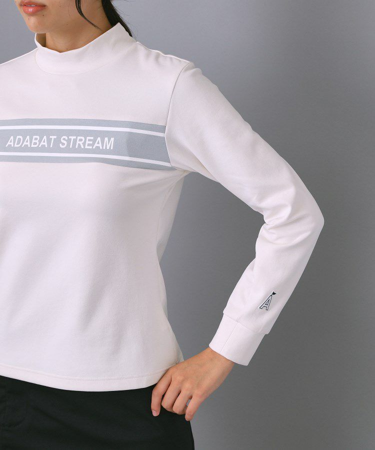 アダバットストリームのハイネックシャツ