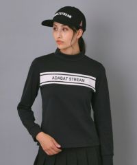 adabat レディースゴルフウェア　ゴルフシャツハイネック　モックネック　新品 楽天市場】ゴルフウェア モックネックシャツ レディース