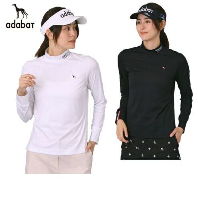 値下げ！【新品】アダバット　ゴルフ　レディース　サイズ38 ハイネック　グレー アダバット(adabat) ハイネックインナー | レディースゴルフウェア通販