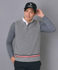 ベスト メンズ アダバット adabat 2025 秋冬 新作 ゴルフウェア