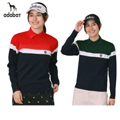 タイムセール 1/13 13:00迄】ハイネックシャツ レディース アダバット