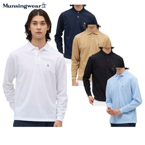 【大感謝祭P10倍】ポロシャツ メンズ マンシングウェア Munsingwear 2025 秋冬 新作 ゴルフウェア mg5fls00m 新年還元祭P10倍】ポロシャツ メンズ マンシングウェア Munsingwear