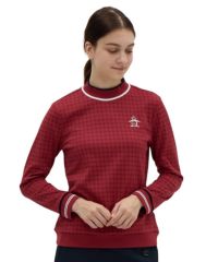 【新品】マンシングゴルフウェア　ハイネックセーター M Munsingwear ジャカードハイネックセーター -デサントストア