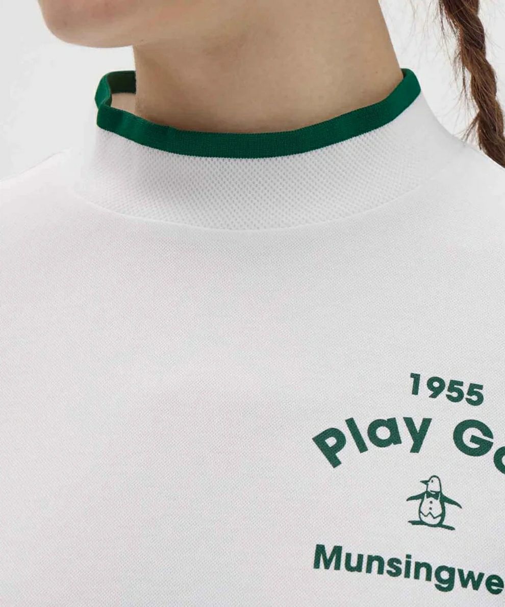 マンシングウエアのハイネックシャツ