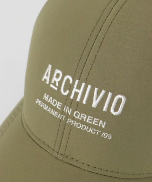 archivio - 新品【ARCHIVIO】 アルチビオ　ゴルフ　ロゴキャップ　ブラック×グリーン キャップ|アルチビオ-アウトレット- - ゴルフウェアや婦人服通販