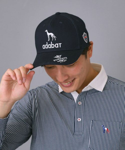 キャップ メンズ アダバット adabat 2025 秋冬 新作 ゴルフ