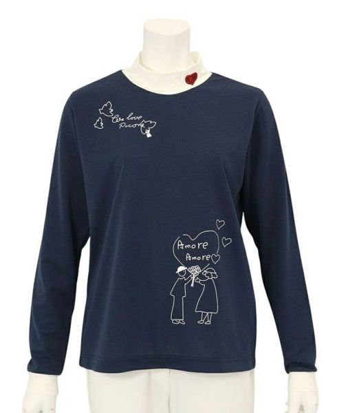 ハイネックシャツ レディース ピッコーネクラブ PICONE CLUB