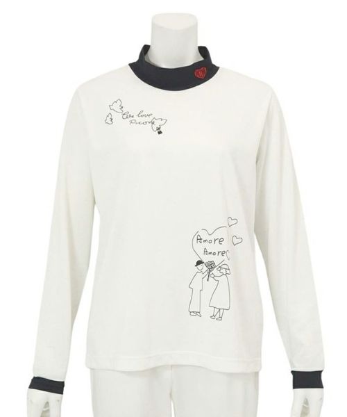 (O-15)PICONE CLUB ピッコーネクラブ ゴルフ ハイネックトップス メンズ】 長袖ハイネックニットプルオーバー|ピッコーネクラブ