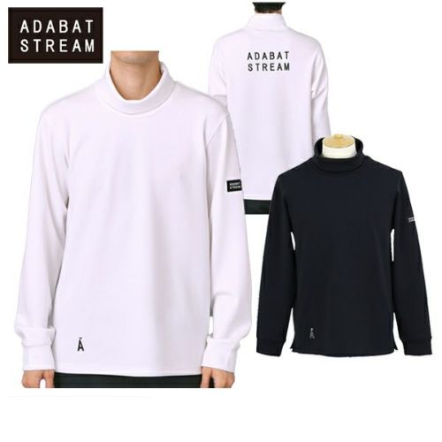 サイズ：LL ADABAT アダバット  長袖ハイネックTシャツ  ブラック系 [240101460234] ゴルフウェア メンズ ストスト ADABAT(アダバット) Tシャツ｜中古ゴルフウェア通販サイトSTST