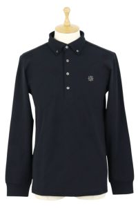 St ANDREWS 長袖ポロシャツ LL 総柄 メンズ セントアンドリュース ポロシャツ メンズ セントアンドリュース St ANDREWS 2025 秋冬
